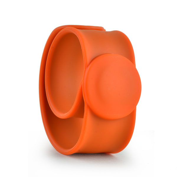 custom orange rfid rubber wristband