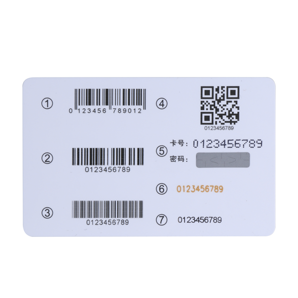 PIN Code Plus Scratch-off Card