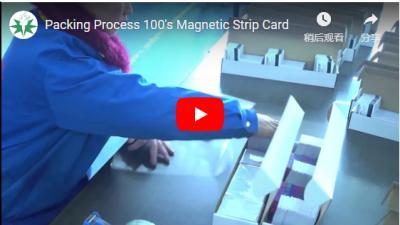 Verpackung 100's Magnetic Strip Card