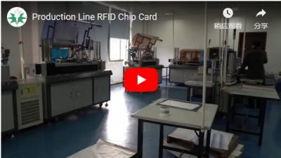 Produktionslinie RFID Chip Card